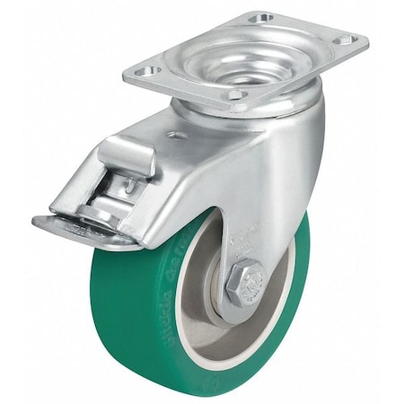 Swivel Plate Caster, Poly, 4 in., 400 lb., C MPN:L-ALST 100K-12-FI