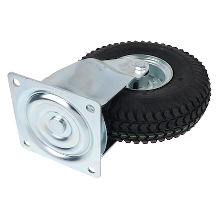 Swivel Pneumatic Caster, 10-1/4 in, 550 lb, Znc MPN:L-P 267R