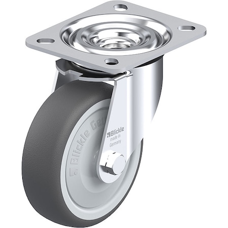 PlateCaster, Swivl, Polyurethane, 4 15/16