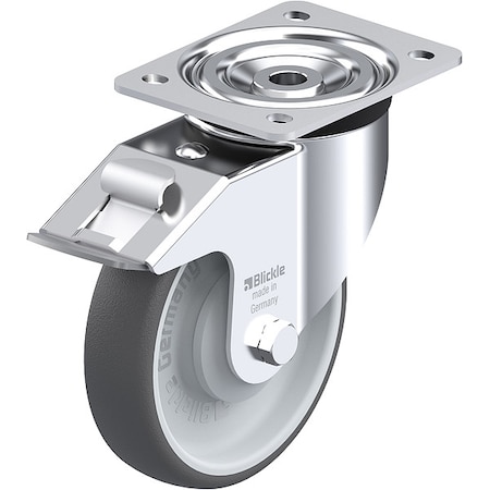 PlateCaster, Swivl, Polyurethane, 7 11/16
