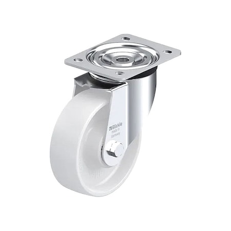 Plate Caster, Swivel, 7 1/2