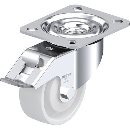 Plate Caster, Swivel, 4