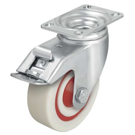 Swivel Plate Caster, Nylon, 5 in., 400 lb., C MPN:L-POW 125KF-12-FI