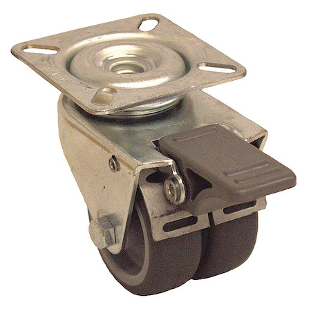 PlateCaster, Swivl, Polyurethane, 2 13/16