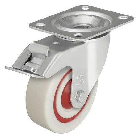 Swivel Plate Caster, Nylon, 5 in., 330 lb., A MPN:LE-POW 125KF-FI