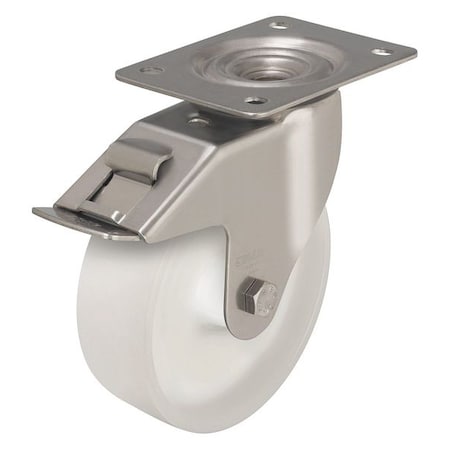 Swivel Plate Caster, Nylon, 5 in., 330 lb. MPN:LEX-PO 125XR-FI