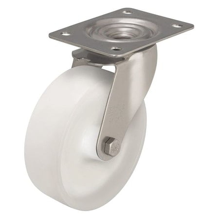 Swivel Plate Caster, Nylon, 3-1/8 in., 330 lb MPN:LEX-PO 80XR