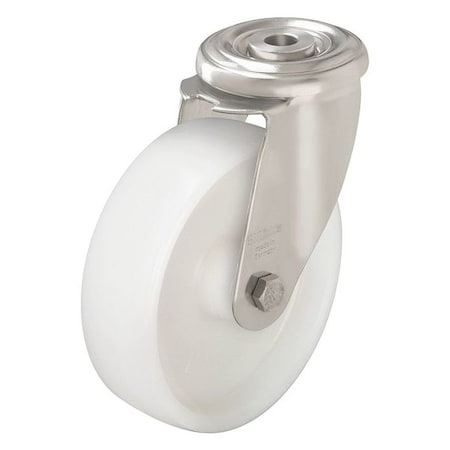 Kingpin Swivel Cstr, Nyln, 4 in, 330 lb, Wht MPN:LEXR-PO 100XR
