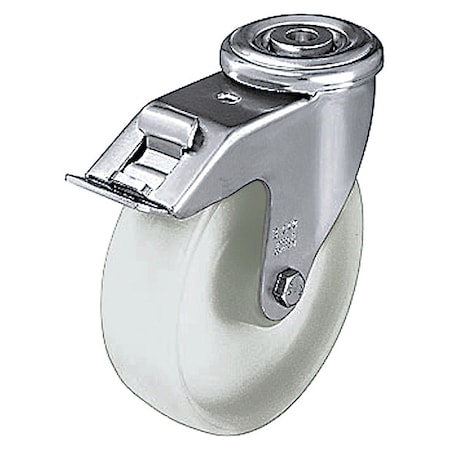 Kingpin Swivel Cstr, Nyln, 5 in, 330 lb, Wht MPN:LEXR-PO 125XR-FI