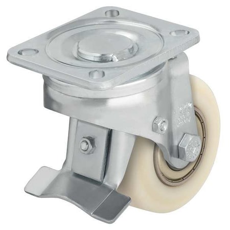 Swivel Plate Caster, Nylon, 3-1/8 in., 1540 lb. MPN:LH-GSPO 80K-ST