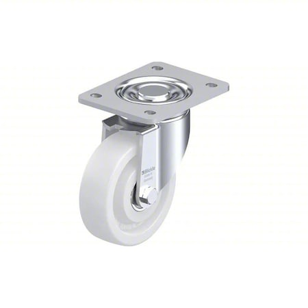Plate Caster, Swivel, 6 1/2