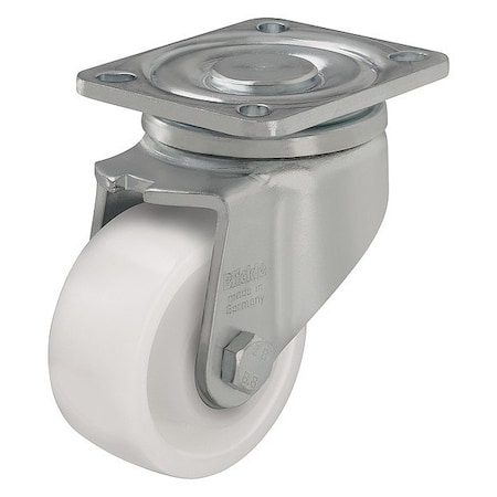 Swivel Plate Caster, Nylon, 3 in., 660 lb., A MPN:LH-SPO 75K