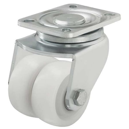Dual Wheel Caster, Swivel, Nylon, 3 in., 1320 lb MPN:LHD-SPO 75K