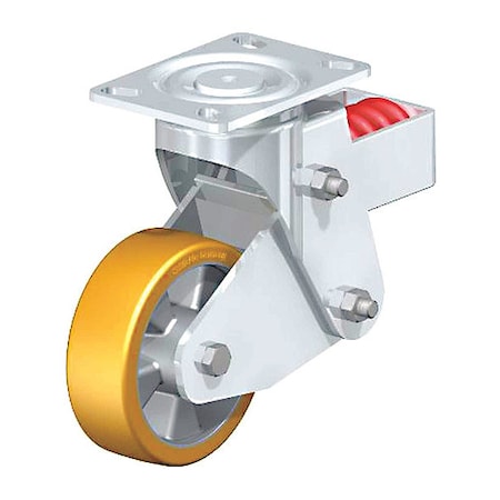 Plate Caster, 1100 lb. Ld Rating, Yl Wheel MPN:LHF-ALTH 150K-16