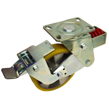 PlateCaster, Swivl, Polyurethane, 10 7/16