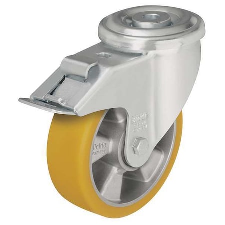 Kingpin Swivel Caster, Polyurethane, 4 in, 550 lb MPN:LKR-ALTH 100K-FI