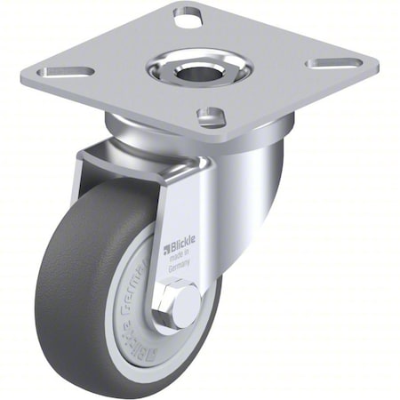 PlateCaster, Swivl, Polyurethane, 2 13/16