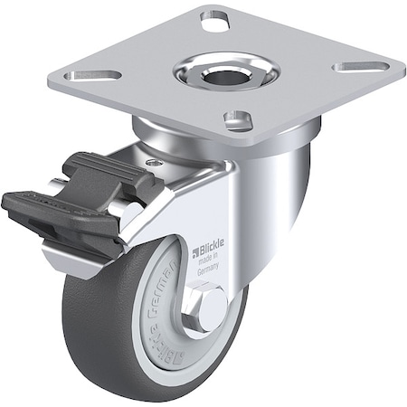 PlateCaster, Swivl, Polyurethane, 2 13/16