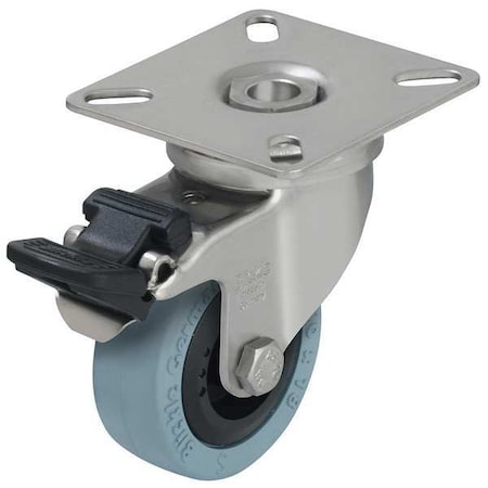 Swivel Plate Caster, Rubber, 2 in., 110 lb. MPN:LPXA-VPA 50G-FI