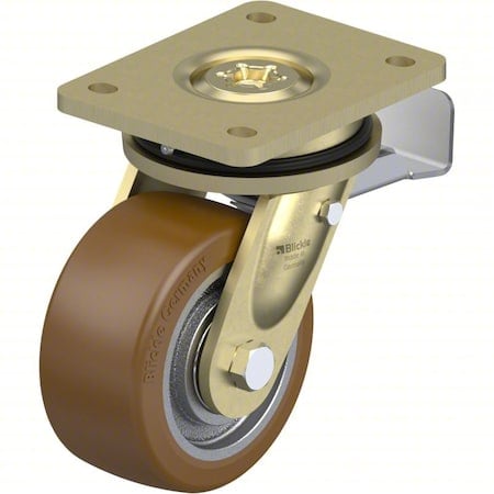PlateCaster, Swivl, Polyurethane, 6 11/16