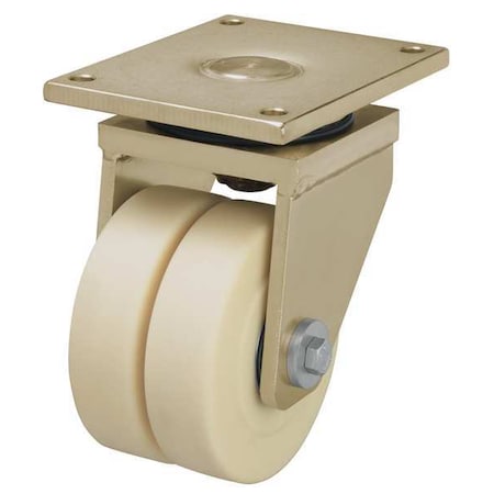 Dual Wheel Caster, Swivel, Nylon, 4 in., 4850 lb MPN:LSD-GSPO 100K