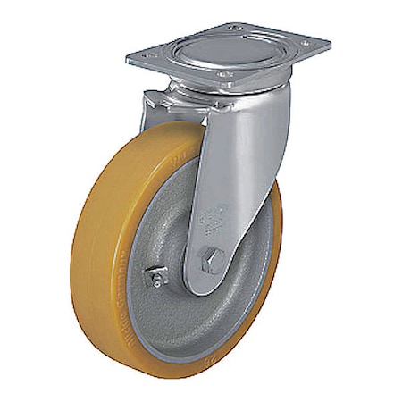 Plate Caster, 1650 lb. Ld Rating, Ball MPN:LU-GTH 160K