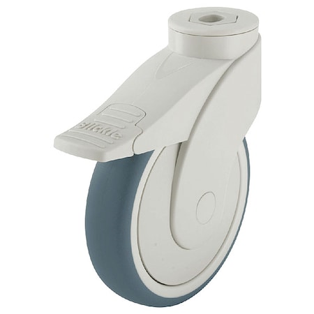 Kingpin Swivel Caster, Therm Rubber, 4 in., 220 lb. MPN:LWK-TPA 101KF-FI