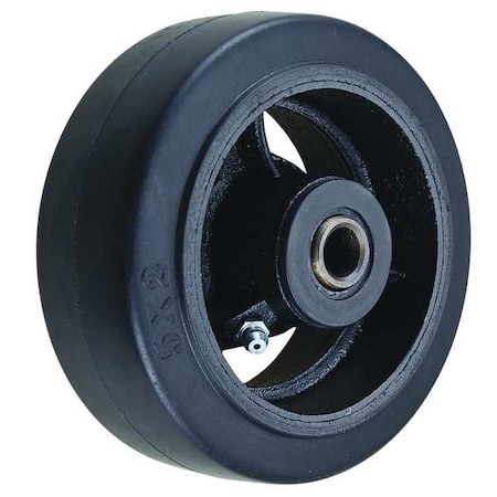 Caster Wheel, Rubber, 5 in., 450 lb. MPN:MR0520112