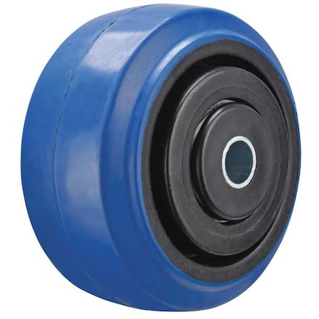 Caster Wheel, Rubber, 4 in. Dia., 400 lb. MPN:P-EP-040X020/050K-001