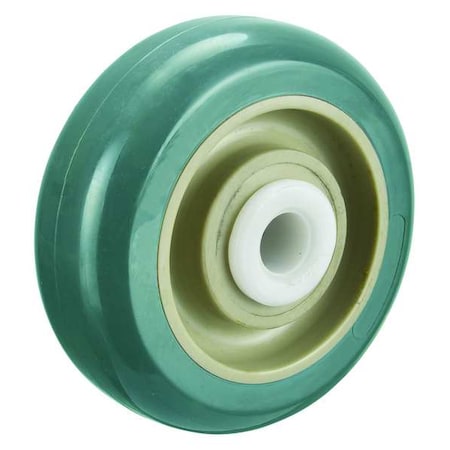 Caster Wheel, Polyurethane, 400 lb., Blue MPN:P-UP-040X013/050D-AM