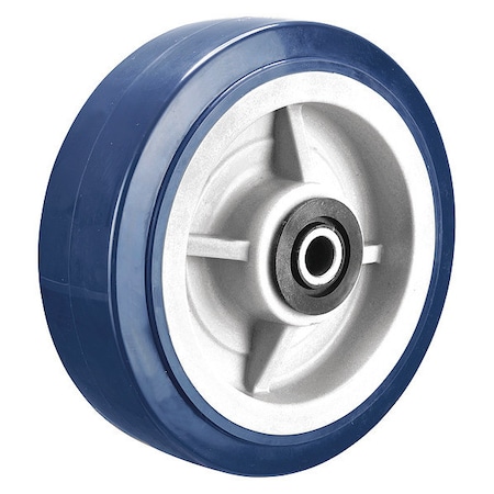 Caster Wheel, 5 in., 750 lb., White Core MPN:P-UP-050X020/050R-002