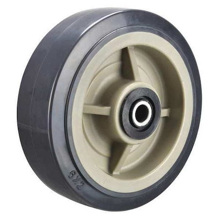 Caster Wheel, 6 in., 900 lb., Tan Core MPN:P-UP-060X020/050R-AM