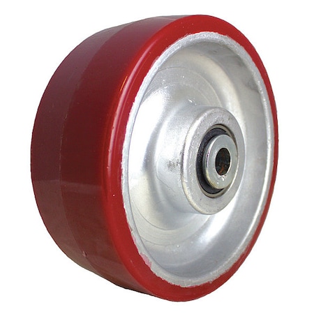 Caster Wheel, 3000 lb. Load, Silver Wheel MPN:P-URA-100X030/075K