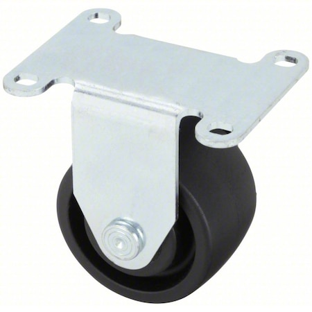 Plate Caster, 1000 lb. Load Rating, Rigid MPN:P10HR-NG030K-P-ZN