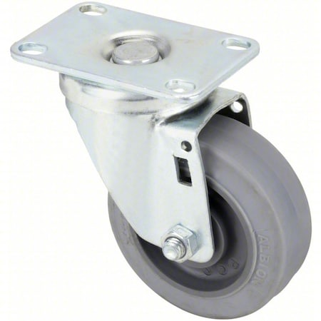 Swivel Plate Caster, 200 lb., Zinc Plated MPN:P12KS-PRP030K-12