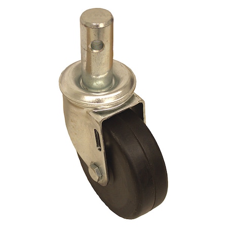 Stem Caster, 325 lb. Load, Black Wheel MPN:P12R-R060D-SR2