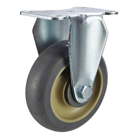 Rigid Plate Caster, TPR, 3 in., 200 lb. MPN:P12R-RCP030K-12