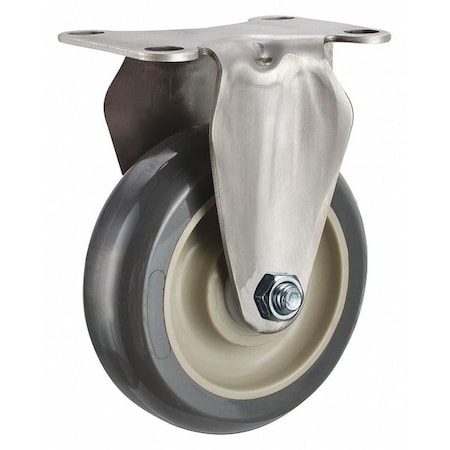 Rgd NSF-Listed Plate Cstr, Polyurethane, 4 in, 350 lb. MPN:P12RX-UP040D-12
