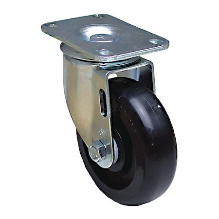 NSF-Listed Plate Caster, 300 lb. Ld Rating, Ball MPN:P12S-PB050B-P2
