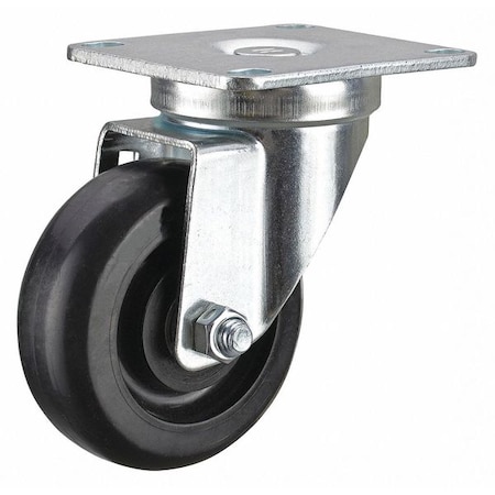 Swivel NSF-Listed Plate Caster, 450 lb., NSF-Listed Plate Type B MPN:P12S-PB060B-P3