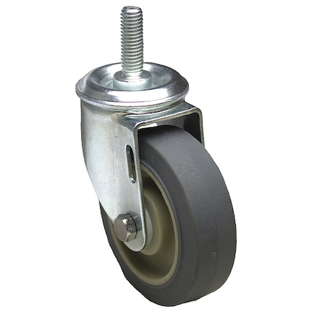 Swivel Stem Caster, TPR, 3-1/2 in., 250 lb. MPN:P12S-PRP035D-ST1