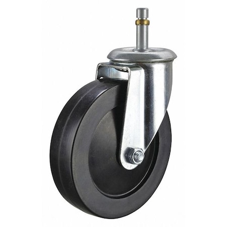 Swivel Stem Caster, Rub, 3-1/2 in., 150 lb. MPN:P12S-R035D-SG1-001