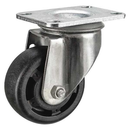 Swivel NSF-Listed Plate Caster, Glass Filled Nylon, 4in, 275lb MPN:P12SX-HNG040G-12