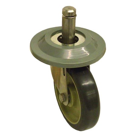 Stem Caster, 325 lb. Ld Rating, Gray Wheel MPN:P12SX-UP050D-SG6-JPB2