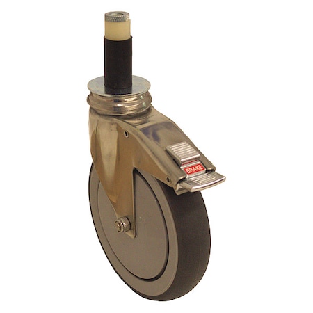 Stem Caster, 190 lb. Ld, 13/16