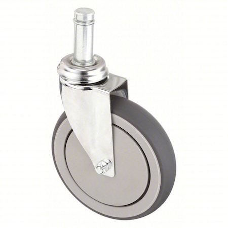Quiet-Roll Friction-Ring Stem Caster, 5