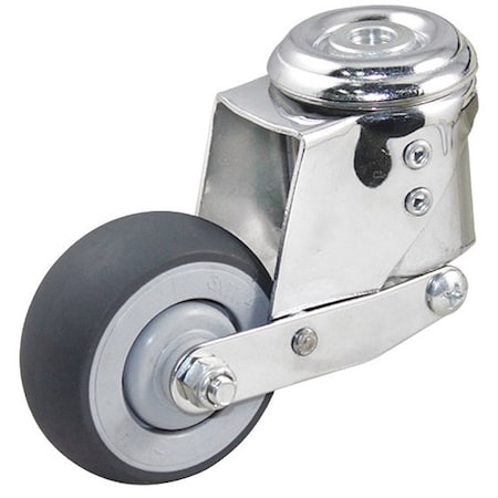 Bolt Hole Caster, 165 lb. Ld Rating, Gray MPN:P16S-RP030K-H