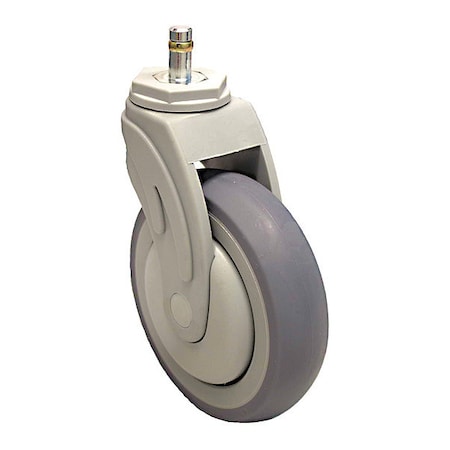 Stem Caster, 165 lb. Load Rating, Swivel MPN:P17S-RP030K-SG5