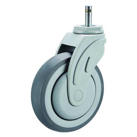 Swivel Stem Caster, TPR, 5 in., 300 lb. MPN:P17S-RP050K-SG1-001