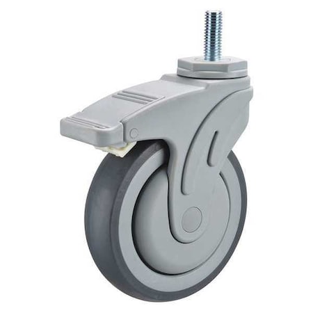 Swivel Stem Caster w/Totl Lk, 5 in, 300 lb MPN:P17S-RP050K-ST1-TB-001